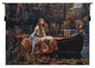Lady of Shalott Belgian Tapestry Wall Art