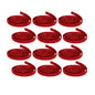 Red Glitter Rope Ribbon (Set of 12 Rolls)