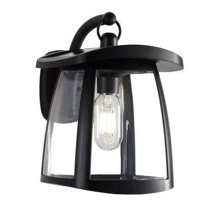 Solar Wall Lantern with 4 Lighting Modes | IP54 Waterproof Outdoor Hanging Light | Dual Solar Panels