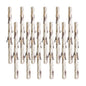 Rustic Birch Log Bundle with Snowy Accents (Set of 12)