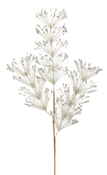 Pine and Sequin Spray (Set of 12)