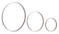 Iron Metal Rings Wall Display (Set of 3)