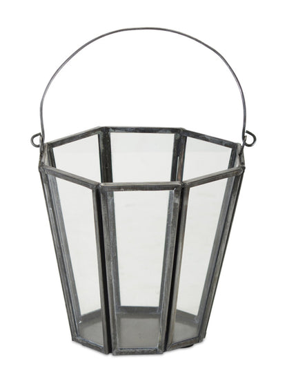 Iron Candle Holder Bucket with Handle (Set of 4)