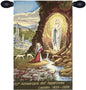 Madonna from Lourdes Italian Tapestry