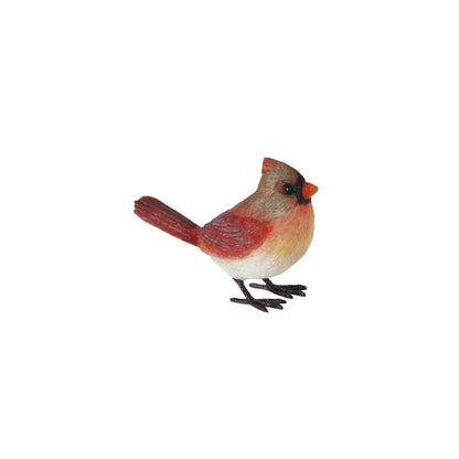 Cardinal Bird Figurine (Set of 4)