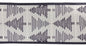 Grey Holiday Tree Wired Ribbon (Set of 2)