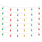 LED Lighted Strand with Classic Bulb Design (Set of 6 Strands)