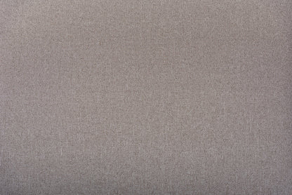 Baxton Studio Sandrine Modern and Contemporary Grey Fabric Upholstered Walnut Brown Finished Wood Ottoman