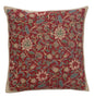 Fleurs de Morris Red Cushion Wholesale