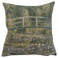 Monet's Bridge at Giverny I European Cushion Covers