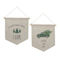 Canvas Christmas Banner (Set of 2)