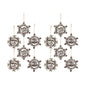 Cut Cookie Design Snowflake Ornament (Set of 12)
