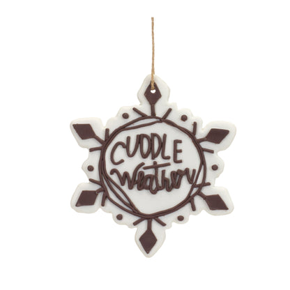 Cut Cookie Design Snowflake Ornament (Set of 12)