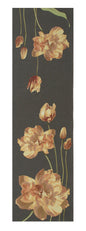 An Armful of Yellow Tulips Grey  French Table Runner