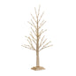 LED Lighted Gold Twig Tree 36"H