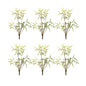 Mini Fern Foliage Bush with Sprout Accent (Set of 6)