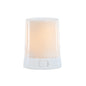 LED FIA Flame Designer Candle with ORANGE Hue 3"H