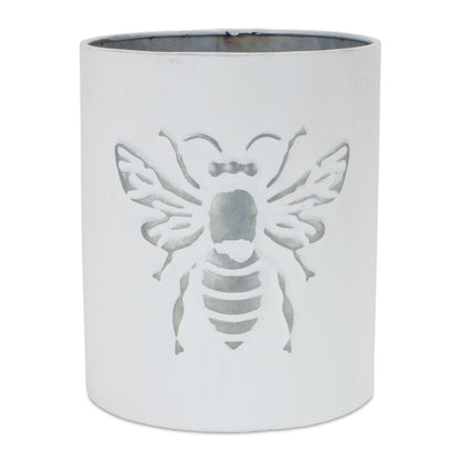 Brushed Metal Insect Pot (Set of 3)