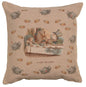 The Tea Party Alice In Wonderland French Cushion