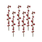 Red Berry Twig Stem (Set of 6)