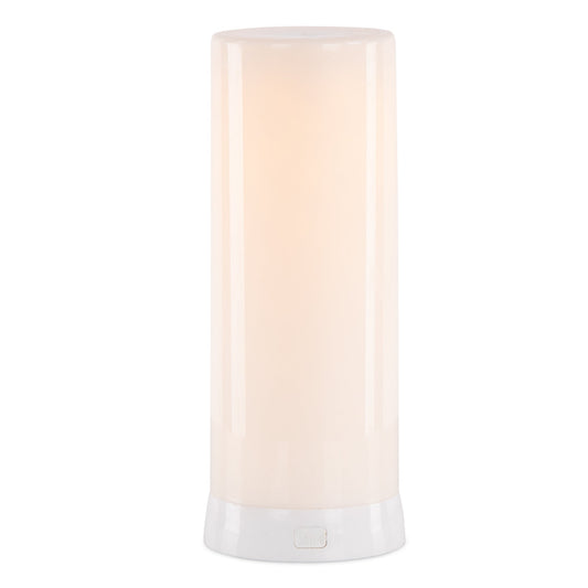 LED FIA Flame Designer Candle with White Hue 7.5"H
