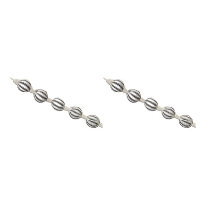 Fabric Ball String Garland (Set of 2)