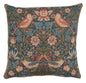 Cushion Birds Face to Face French Cushion
