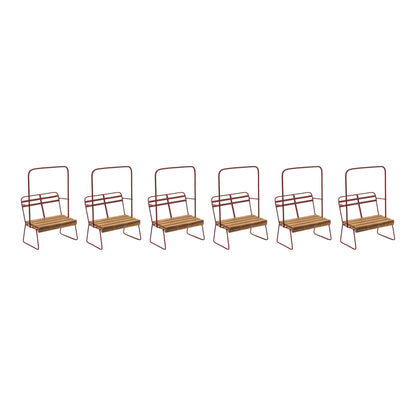 Vintage Ski Chair Lift Ornament (Set of 6)