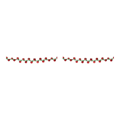 Sleigh Bell String Garland (Set of 2)