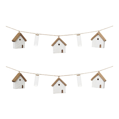 House and Tube Vase String Garland (Set of 2)