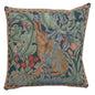 Rabbit as William Morris Left Large French Cushion