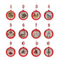 Twelve Days of Christmas Ornament (Set of 12)