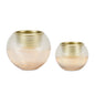 Ombre Glass Votive Candle Holder (Set of 2)