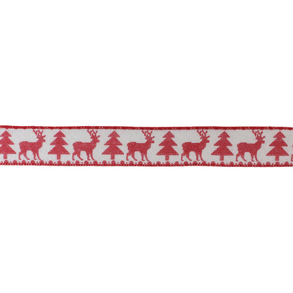 Wired Polyester Ribbon 2.5" x 10 yds. (Set of 2)