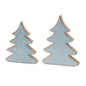 Wood Pine Tree Decor (Set of 2)
