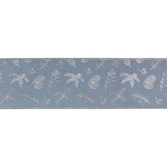 Wired Polyester Ribbon 4" x 10 yds.