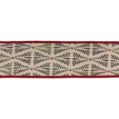 Wired Cotton Ribbon 4" x 5 yds.