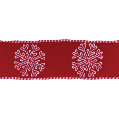 Wired Cotton Ribbon 4" x 5 yds.