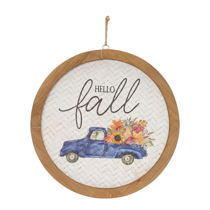 Fall Harvest Plaque (Set of 2)