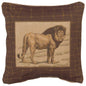 Savannah Lion French Cushion
