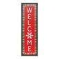 Framed Winter Welcome Sign 31.5"H