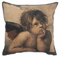 Angels by Raffael left European Cushion