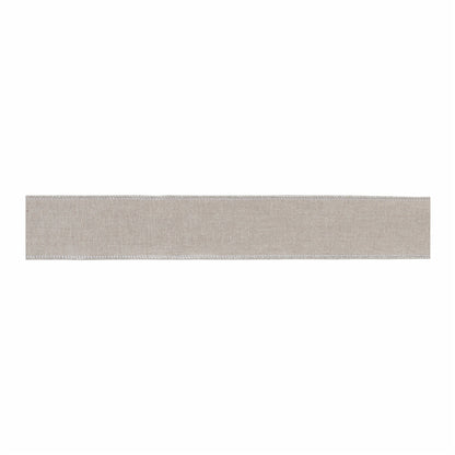 Beige Shimmer Wired Ribbon (Set of 2)