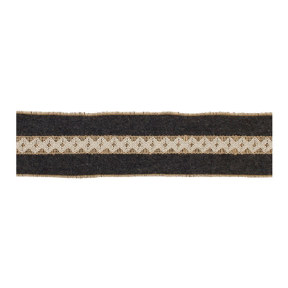 Wool Holiday Ribbon (Set of 2)