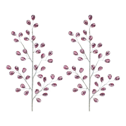 Purple Jewel Spray (Set of 2)