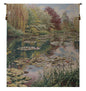 Monet's Garden without Border Belgian Tapestry Wall Art