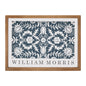 William Morris Floral Pattern Framed Wall Print 13.75"L