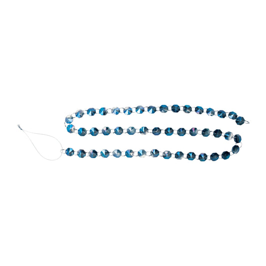 Iridescent Glass Jewel Garland (Set of 2)