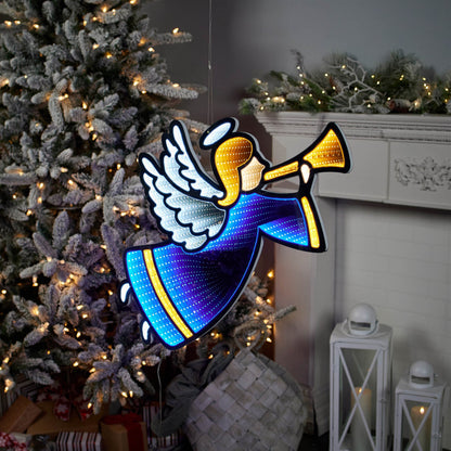 Angel with Horn Ekkolight 24.5"H