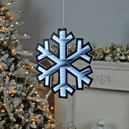 Holiday Snowflake Ekkolight 15.75"H